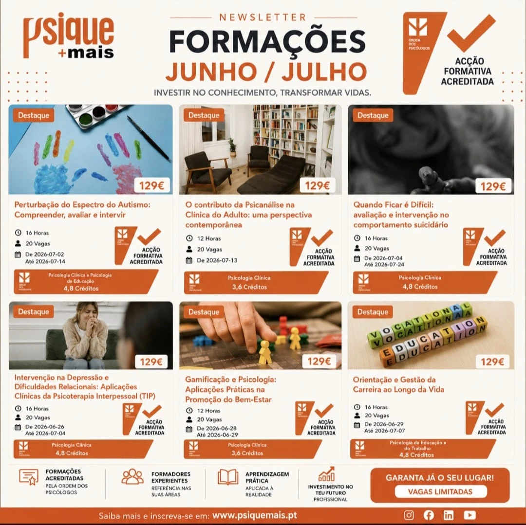 Newsletter Bimestral PsiqueMais - PsiqueMais Psicologia & Formação